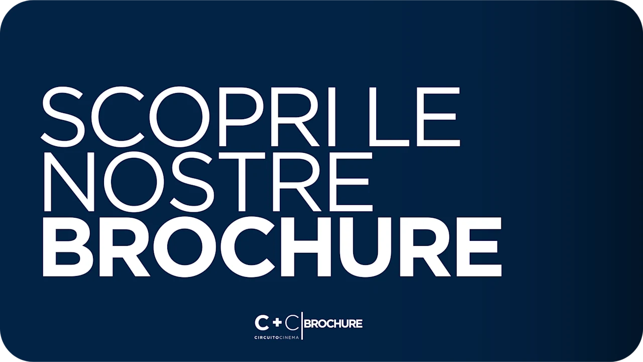 Brochure di sala