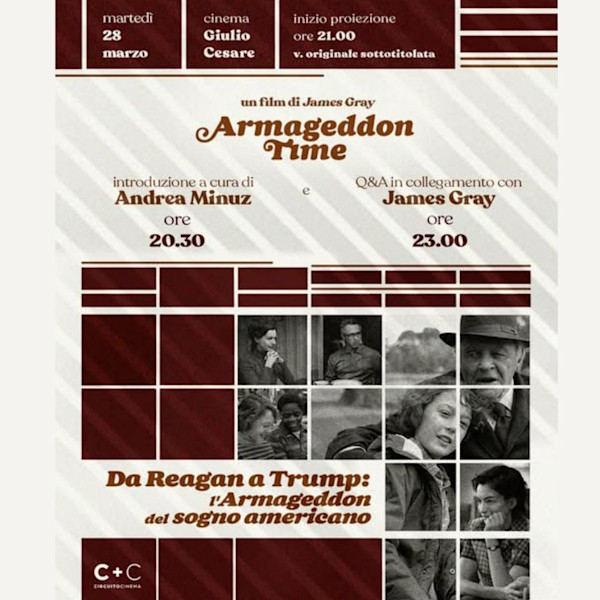 Da Reagan a Trump: l'Armageddon del sogno americano con Andrea Minuz e James Gray