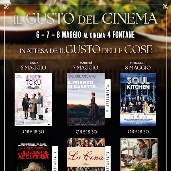 Il gusto del cinema