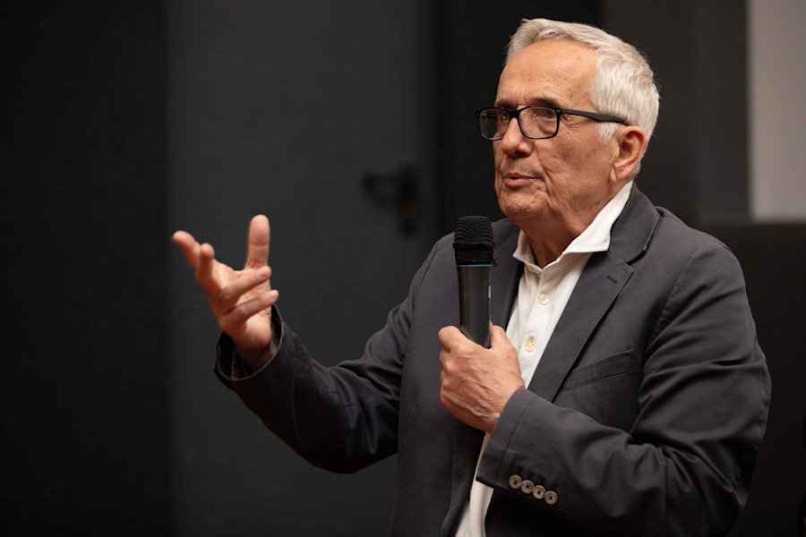Marco Bellocchio introduce Esterno Notte al 4 Fontane di Roma (2022)
