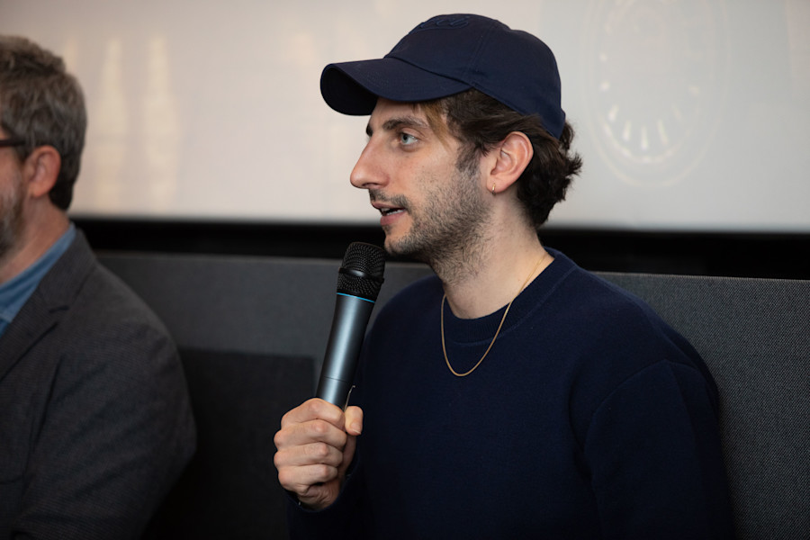 Pietro Castellitto presenta Enea al pubblico del Giulio Cesare di Roma (2023)