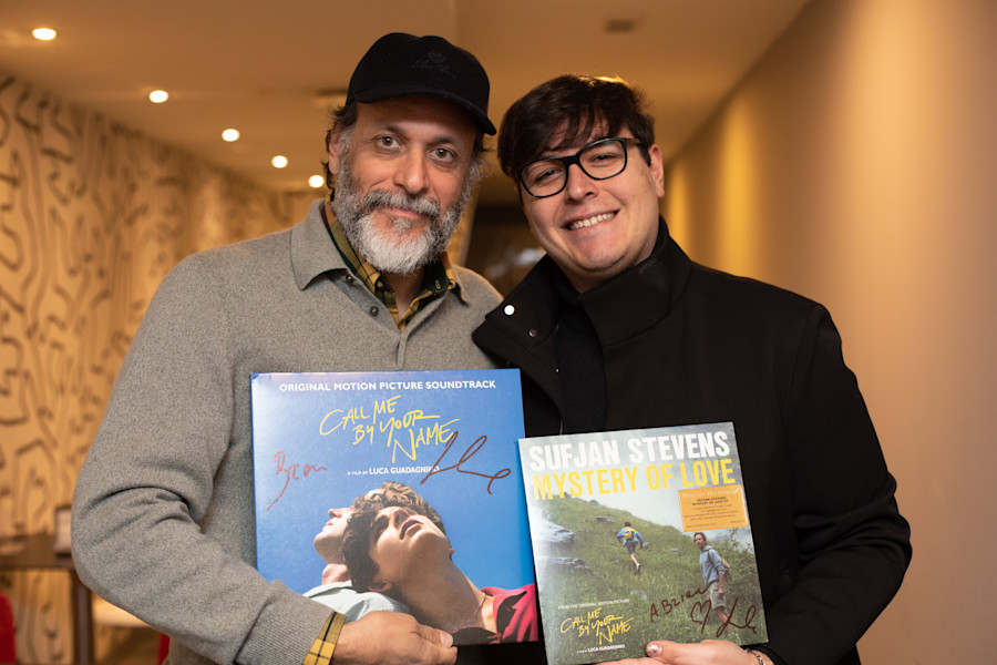 Luca Guadagnino con i fan al Giulio Cesare di Roma per l'anteprima di Bones and All (2022)
