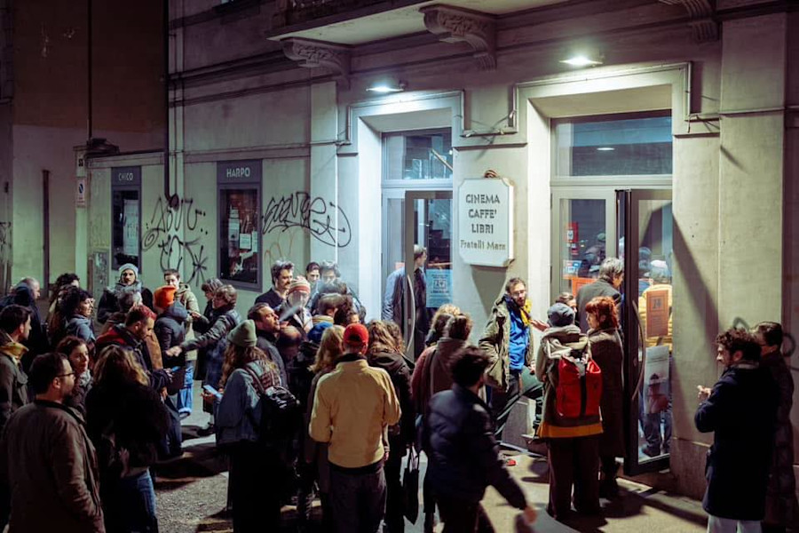 Pubblico al Cinema Fratelli Marx