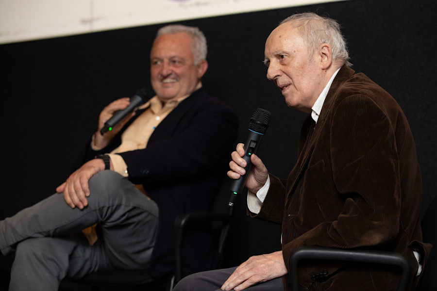 Steve Della Casa intervista Dario Argento al Giulio Cesare di Roma