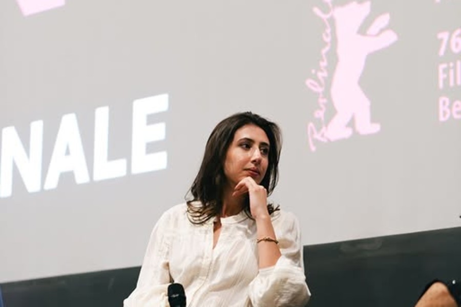 I giornalisti Cecilia Sala e Mario Calabresi all'anteprima evento del film iraniano No Good Men, cui è seguito un talk con la regista Shahrbanoo Sadat (Maggio 2026)
