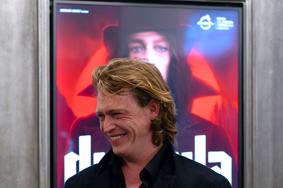 Caleb Landry Jones al 4 Fontane per l'anteprima di Dracula (2025)