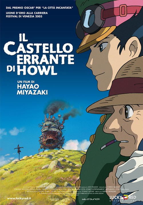 locandina Il castello errante di howl