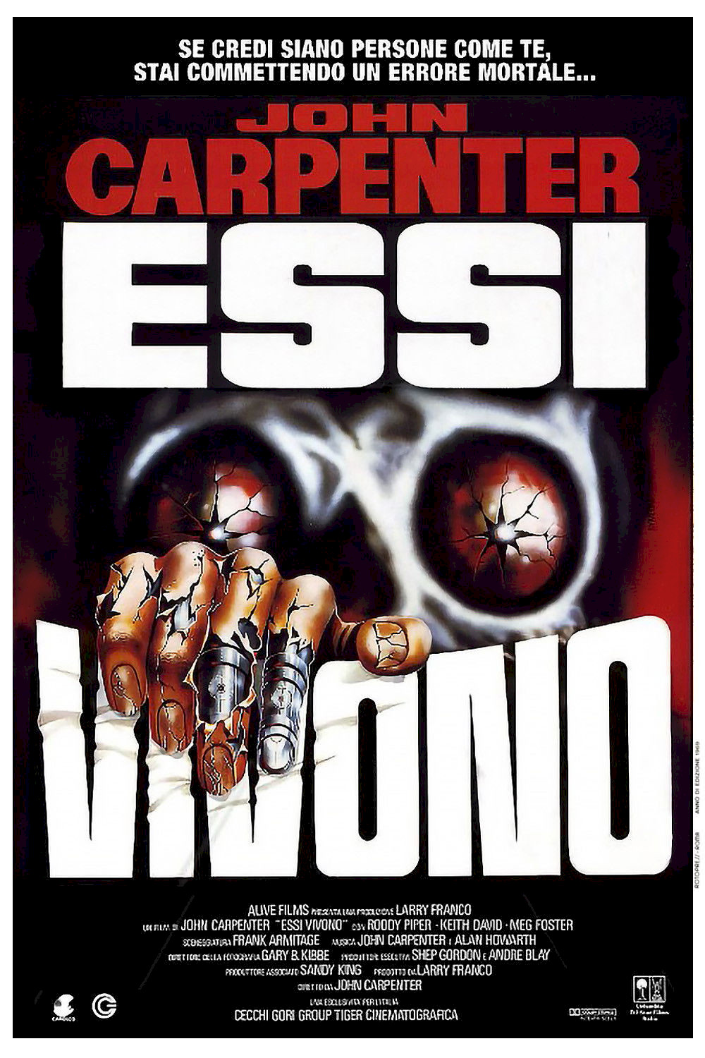 Locandina Essi vivono