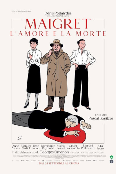 locandina Maigret, l'amore e la morte
