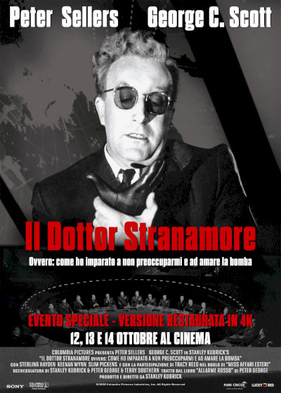locandina Il dottor stranamore - v.o.s.