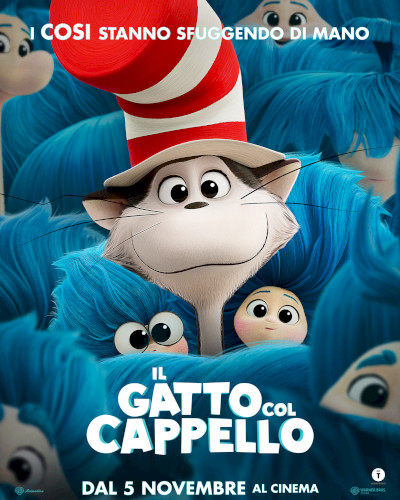 locandina Il gatto col cappello