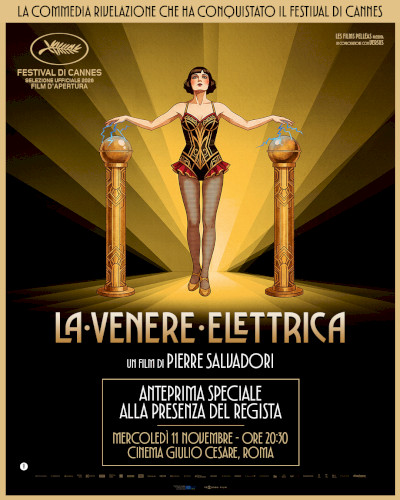 locandina La venere elettrica - v.o.s.