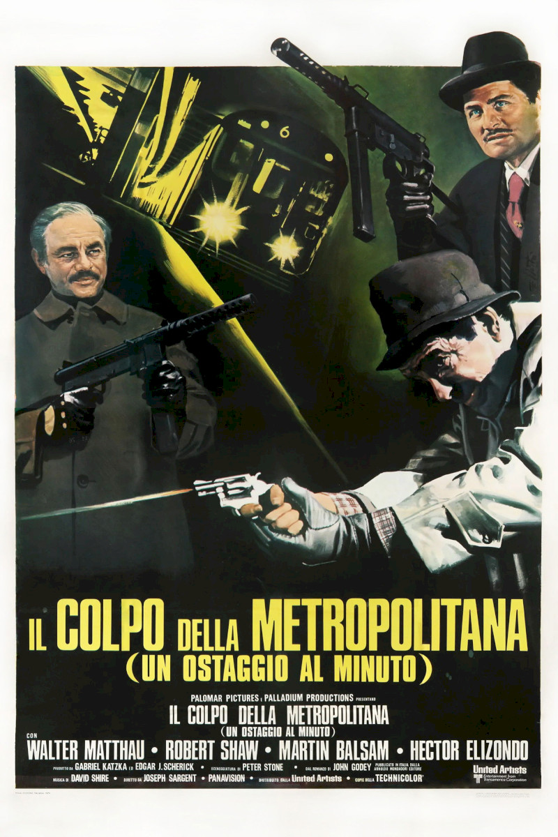 locandina Il colpo della metropolitana (the taking of pelham one two three)