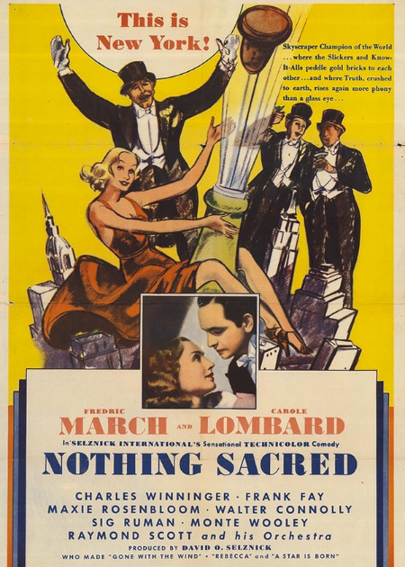 locandina Nulla sul serio (nothing sacred)