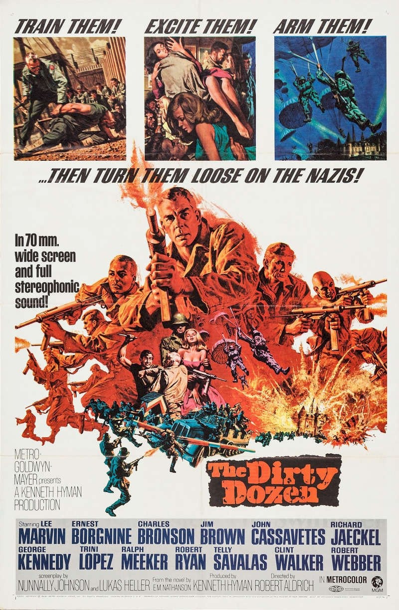 locandina Quella sporca dozzina (the dirty dozen)